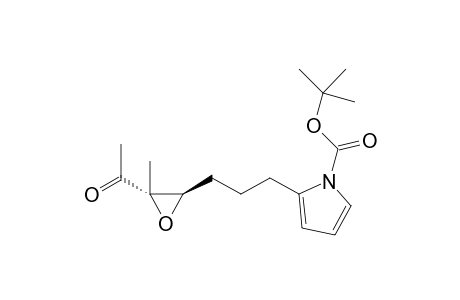 tert-Butyl (2S,3R)-tert-Butyl 2-(3-(3-acetyl-3-methyloxiran-2-yl)propyl)-1H-pyrrole-1-carboxylate(3-(3-acetyl-3-methyloxiran-2-yl)propyl)-1H-pyrrole-1-carboxylat