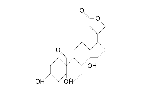 17b-(2,5-Dihydro-5-oxo-3-furyl)-5b,14b-androst-19-al-3b,5,14-triol