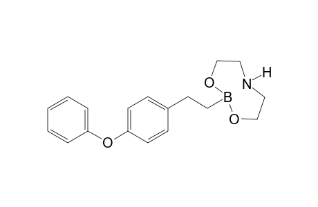 2-(4-Phenoxyphenyl)ethylboronic acid diethanolamine ester