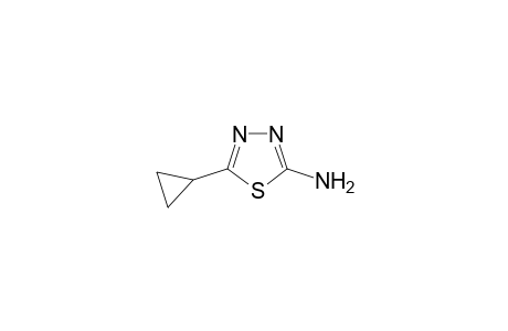 2-Amino-5-cyclopropyl-1,3,4-thiadiazole