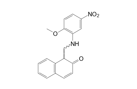 1-[(5-nitro-o-anisidino)methylene]-2(1H)-naphthalenone