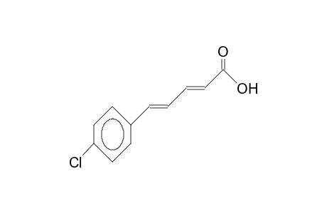 5-(PARA-CHLORPHENYL)-2,4-PENTADIENSAEURE