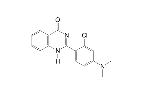 2-[2-chloro-4-(dimethylamino)phenyl]-4(1H)-quinazolinone