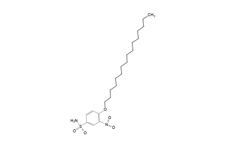 4-(hexadecyloxy)-3-nitrobenzenesulfonamide