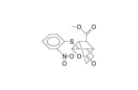 Methyl-(2sr, 7RS)-2-(2'-nitrophenylthio)-4-oxa-5-oxotricyclo-[4.4.0.0(3,8)]-decan-7-carboxylate