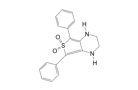 5,7-diphenyl-1,2,3,4-tetrahydrothieno[3,4-b]pyrazine, 6,6-dioxide