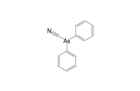 Diphenylarsinous cyanide