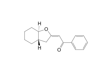 (3aS,7aR)-(E)-.alpha.-(trans-Octahydro-2-benzo[b]furylidene)acetophenone