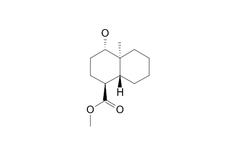 METHYL_(1S*,4R*,4AR*,8AS*)-DECAHYDRO-4-HYDROXY-4A-METHYLNAPHTHALENE-1-CARBOXYLATE