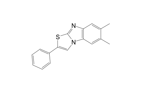 2'-phenyl-thiazolo[3,2-a]benzimidazol-5,6-dimethyl