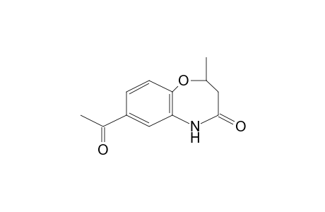 7-Acetyl-2-methyl-2,3-dihydro-(1,5)benzoxazepin-4(5H)-one