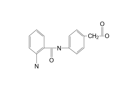 [p-(o-AMINOBENZAMIDO)PHENYL]ACETIC ACID