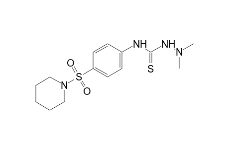 1,1-dimethyl-4-[p-(piperidinosulfonyl)phenyl]-3-thiosemicarbazide