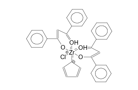 BIS(DIBENZOYLMETHYL)CYCLOPENTADIENYLZIRCONIUM CHLORIDE