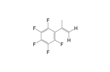 BENZENE, ISOPROPENYLPENTAFLUORO-,