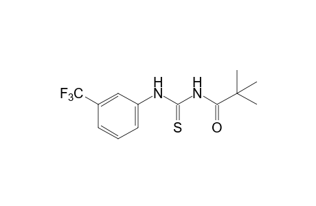 1-PIVALOYL-2-THIO-3-(alpha,alpha,alpha-TRIFLUORO-m-TOLYL)UREA