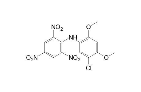 5-chloro-2,4-dimethoxy-2',4',6'-trinitrodiphenylamine