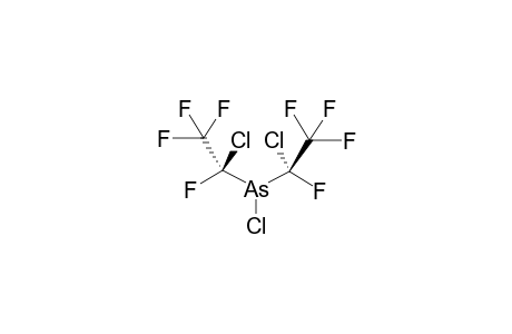 THREO-BIS(1-CHLOROTETRAFLUOROETHYL)CHLOROARSINE