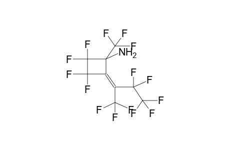 1-TRIFLUOROMETHYL-2-(1'-TRIFLUOROMETHYLPENTAFLUOROPROPYLIDEN-1'-YL)TETRAFLUOROCYCLOBUTYLAMINE