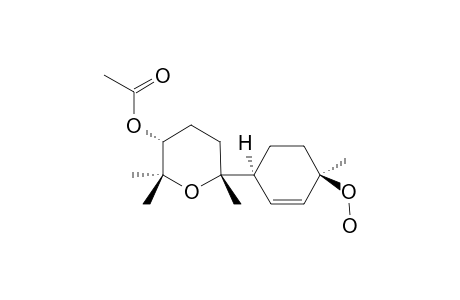 (3S,6S)-3-ACETOXY-2,2,6-TRIMETHYL-6-([1S,4R]-4-HYDROPEROXY-4-METHYLCYClOHEX-2-EN-1-YL)-TETRAHYDROPYRAN