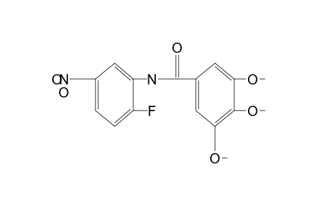 2'-fluoro-5'-nitro-3,4,5-trimethoxybenzanilide