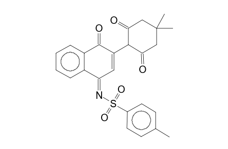 (NE)-N-[3-(2,6-diketo-4,4-dimethyl-cyclohexyl)-4-keto-1-naphthylidene]-4-methyl-benzenesulfonamide