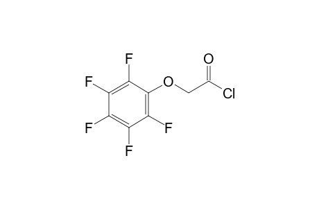 (Pentafluorophenoxy)acetyl chloride