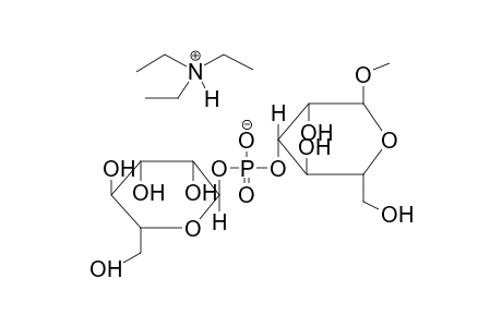 METHYL 3-O-(ALPHA-D-MANNOPYRANOSYLPHOSPHORYL)-ALPHA-D-MANNOPYRANOSIDE,TRIETHYLAMMONIUM SALT