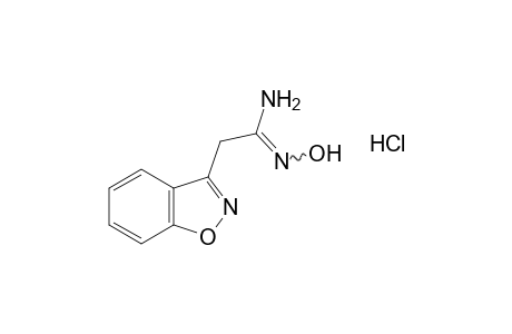 1,2-benzisoxazole-3-acetamidoxime, monohydrochloride