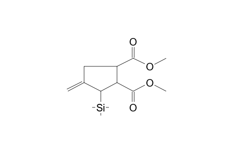 4-Methylene-3-trimethylsilyl-cyclopentane-1,2-dicarboxylic acid dimethyl ester