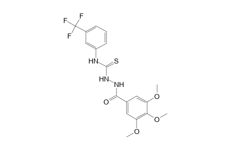 3-THIO-4-(alpha,alpha,alpha-TRIFLUORO-m-TOLYL)-1-(3,4,5-TRIMETHOXYBENZOYL)SEMICARBAZIDE