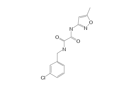 N-(m-chlorobenzyl)-N'-(5-methyl-3-isoxazolyl)oxamide