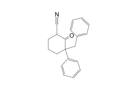 benzyl-2-oxo-3-phenylcyclohexanecarbonitrile