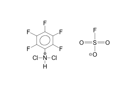 PENTAFLUOROPHENYLDICHLOROAMMONIUM FLUOROSULPHATE