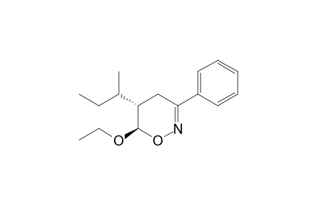 (5S,6R)-5-(2-Butyl)-6-ethoxy-3-phenyl-5,6-dihydro-4H-1,2-oxazine