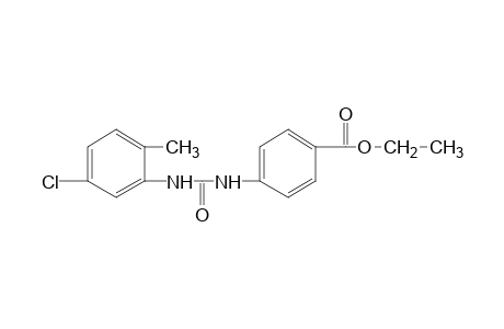 p-[3-(5-chloro-o-tolyl)ureido]benzoic acid, ethyl ester