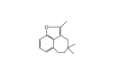 3,4,5,6-tetrahydro-2,4,4-trimethylcyclohepta[cd]benzofuran