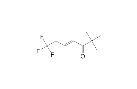 (E)-7,7,7-TRIFLUORO-2,2,6-TRIMETHYLHEPT-4-EN-3-ONE