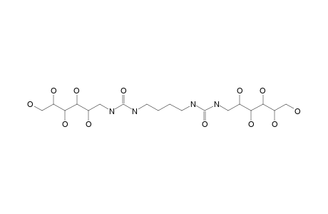 1,4-BIS-[1-[3-(1DEOXY-D-GLUCIT-1-YL)]-UREIDO]-BUTANE