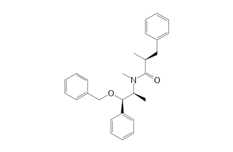 (1R,2R)-N-(2-BENZYLOXY-1-METHYL-2-PHENYL-ETHYL)-N-METHYL-2'-METHYL-3'-PHENYL-PROPIONAMIDE