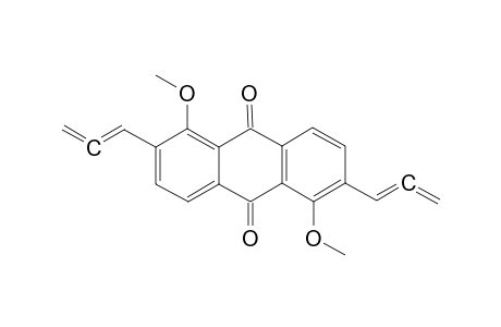 1,5-DIMETHOXY2,6-BIS-(PROPA-1',2'-DIENYL)-ANTHRAQUINONE