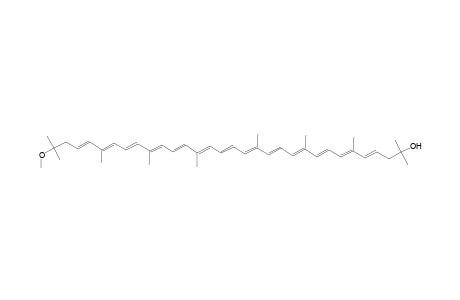 (4E,6E,8E,10E,12E,14E,16E,18E,20E,22E,24E,26E,28E)-31-methoxy-2,6,10,14,19,23,27,31-octamethyl-2-dotriaconta-4,6,8,10,12,14,16,18,20,22,24,26,28-tridecaenol