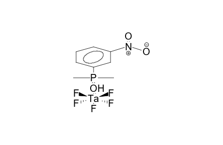 TANTALUM PENTAFLUORIDE-DIMETHYL(META-NITROPHENYL)PHOSPHINOXIDE COMPLEX