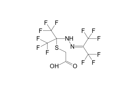 HEXAFLUOROACETONE, N'-(ALPHA-CARBOXYMETHYLTHIO)HEXAFLUOROISOPROPYLHYDRAZONE