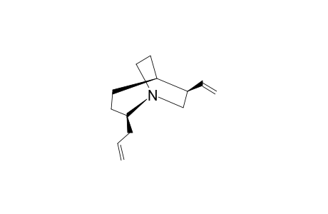 2-ALLYL-6-VINYL-1-AZA-BICYCLO-[3.2.2]-NONANE