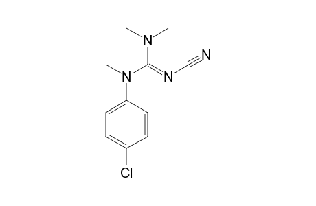 N-(4-CHLOROPHENYL)-N'-CYANO-N,N'',N''-TRIMETHYLGUANIDINE