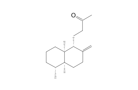 (1R,4A-S,5R,8A-S)-2-METHYLENE-1-(3-OXOBUTYL)-4A,5,8A-TRIMETHYL-DECAHYDRONAPHTHALENE