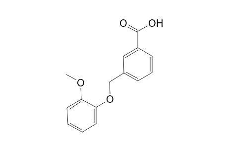 benzoic acid, 3-[(2-methoxyphenoxy)methyl]-