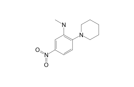 Methyl-(5-nitro-2-piperidino-phenyl)amine