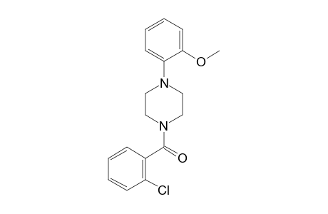 1-(o-chlorobenzoyl)-4-(o-methoxyphenyl)piperazine